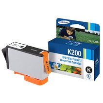 삼성전자 잉크젯프린터 정품잉크 INK-K200, 검정, 1개