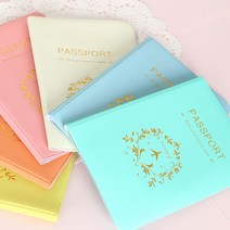 OMT 파스텔 여권 케이스 CANDY 카드 티켓 여권지갑