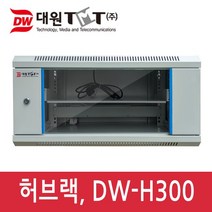 대원TMT DW-H300 허브랙(H300 x D450) 랙마운트, DW-H300 허버랙 아이보리