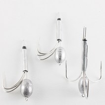 숭어 낚시용 훌치기 바늘 채비 봉돌 12호, 1개, 1세트