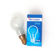 일광전구 미니크립톤 전구(불투명) 40W/60W, 일광미니크립톤전구40W-17Base