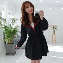 배꼽 카시아 야상/사파리