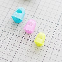 홈데코 실리콘 칼라고무골무 골무, 핑크