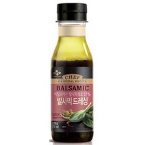 (냉장)씨제이제일제당(주) 발사믹 드레싱, 1개, 상세설명 참조