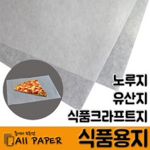 올페이퍼 식품용지 (기름흡수용), 유산지_2절, 250매