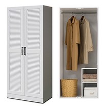 웰튼 갤러리800옷장 800 이불장 800수납장 옷수납장, 풀갤-도어수납장