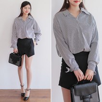 에찌 G2329 홀릭 오픈카라 셔츠
