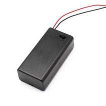 velton 9V배터리홀더 9V스냅 12V23A배터리홀더 코인배터리홀더 배터리홀더, 블랙