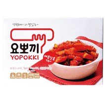 요뽀끼 간단한 한끼해결 떡볶이 매콤달콤맛 떡볶이컵 140g x 5개