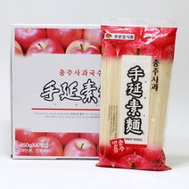 충주파머스마켓 충주사과국수 수연소면 450g X 4(선물포장), 사과국수, 450g*4(포장)