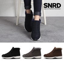 SNRD 페이퍼플레인 겨울 여성 패딩 슬립온 키높이 신발 SP361