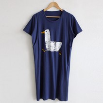 마더라이크 F.반팔오리면수유원피스