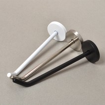 철물바다 캡형 진열걸이, 실버/150mm, 1개