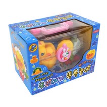 토이천국 삑삑 오리가족 하마 바다동물 물총 목욕놀이완구, 오리가족 목욕놀이세트 (BOX)