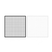 메쉬망 60cm X 60cm/다용도 진열 네트망, 화이트