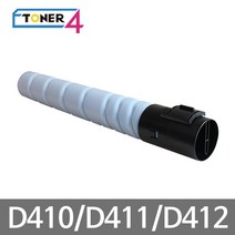 신도리코 고품질토너사용 대용량 D410 D411 D412 비정품토너, MP D410 파랑, 1개