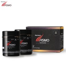 [애즈모(ASMO)] 파우더세트 (파우더 15g 2개), 내츄럴흑색, 1세트