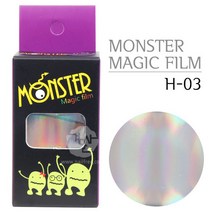 몬스터 매직필름 홀로그램필름, 1개입, H-03