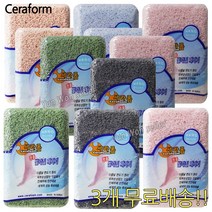 ceraform 발각질관리 풋케어 3개 색상랜덤 무료, 1개, 세라폼 색상랜덤3개