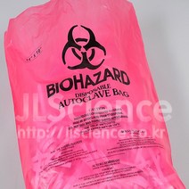 [JLS] 멸균비닐백 BIOHAZARDBAG, 100매입, 대 (64x89)