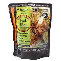 미라클누들 시라타키 곤약 누들 팟타이 글루텐 프리 비건, 280g, 1개