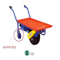 근우테크 전동운반차 몽다리 KW-BS100 근우테크/전, B타입 보조바퀴 옵션, 1개
