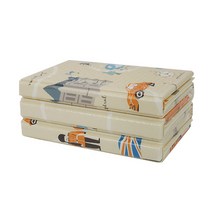 아마다 런던 캠핑매트 엠보 대형 + 전용가방, 베이지