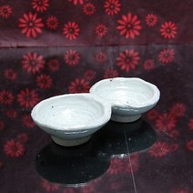 온아한분청 쌍초장, 화이트, 1개
