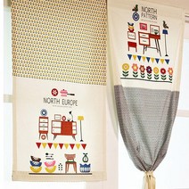 디자인갤러리 북유럽디자인 면. 암막커튼 찍찍이설치