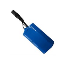 자전거 후레쉬 라이트용 충전 리튬이온 배터리 팩 7.4V 3450mAh, 1팩, 1개