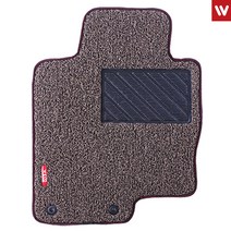 위코 엣지 코일 카매트 2P(운전석+조수석)-브라운, 마세라티-마세라티 그란투리스모 스포츠(15년~)