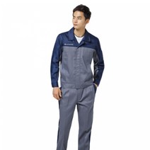 [티뷰크] TB-720JP 춘추작업복 상/하 그레이/네이비, 95(L)