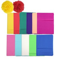 습자지 꽃종이 꽃볼만들기재료 1속 100매, 녹색