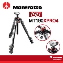 맨프로토 MT190XPRO4, 헤드없음(삼각대만) MT190XPRO4