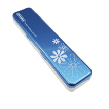 크린챔버 국내특허 휴대용 칫솔살균기 DK-202UV, 블루(USB용), DK-202UV USB