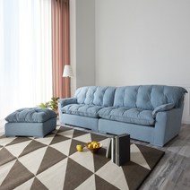 [스코나]스키아 샤무드 알파 4인 소파(스툴포함), S63