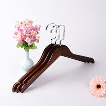 원목 옷걸이 나무옷걸이, 가로44cm두께1.2cm남성용, 1개