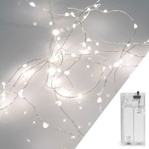 STRINGLIGHT 스트링라이트 LED, AA타입_화이트(실버와이어)