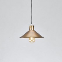 라인조명 베이직 1등 펜던트조명, 동브론즈