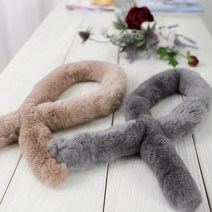 라바 천연레빗 목도리 MA5683