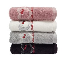 헬로키티 페이스자수 세안타올, 인디핑크, 4개