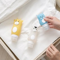 젤리펀트 실리콘 공병, 1개, 기린(90ml)