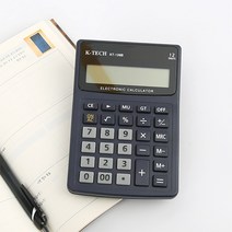 오시오 KT-128B 전자계산기 사무용 일반용 가정용 미니 탁상용 계산기