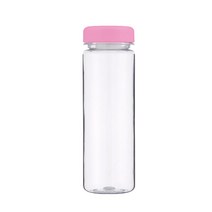 한성글로벌 알록달록 투명 보틀 물병 500ml, 분홍