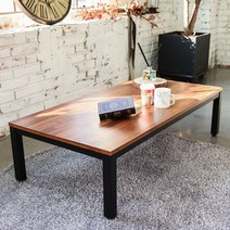 파란들 모노 멀바우 스틸 1200 좌식 테이블