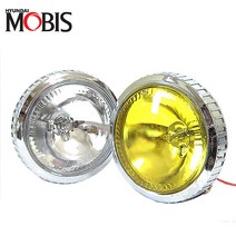 현대모비스 순정용품 할로겐 써치등 안개등 화물차작업등 후진등 서치등, 대(백색 24V)-1개, 1개