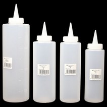 일제 소스통 튜브형 (4size)/케찹통/시럽병/소스병, 400ml, 1개