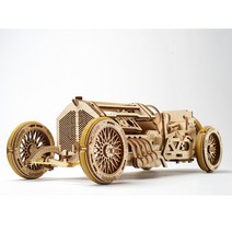 디바이노 [3D입체퍼즐] 유기어스 U-9 그랑프리카 조립 목제 모형