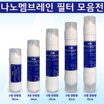 정수기필터 나노멤브레인필터 NANO, 1개, 6형 한방향 나노