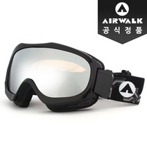 에어워크 정품 스키보드 고글 안경겸용 AW-2400S WTSV, AW-2400S BKSV